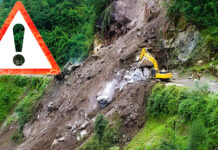 NBRO Issues Red, Amber and Yellow Landslide Warnings for Four Districts