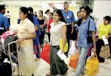 Sri Lankans Going Overseas for Jobs Reduced