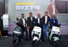 Ather Energy launches its second electric scooter, Rizta, in Sri Lanka