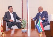 High Commissioner of South Africa Calls on Defence Secretary