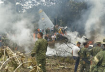 66 Dead in Colombia Military Plane Crash Involving C-130 Aircraft