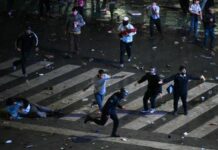 15 Detained as Riots Erupt in Buenos Aires After Argentina’s World Cup Final Defeat