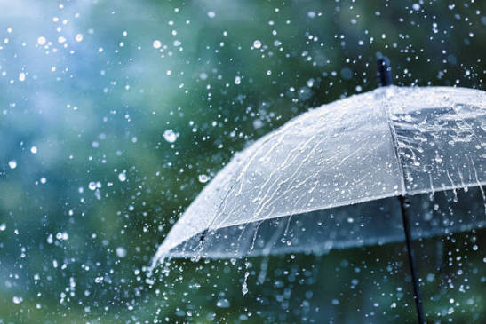 Raining