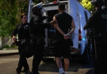 Armed man arrested at Trump golf club ahead of presidential visit
