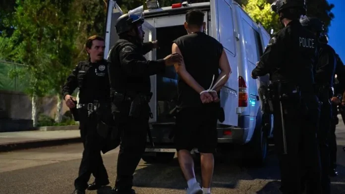 america arrested