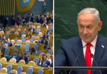 Dozens Walk Out as Netanyahu Begins UN General Assembly Speech