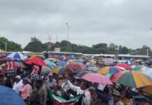 Traffic Congestion Reported in Battaramulla Amid SJB Protest