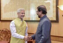Jaishankar Meets JVP General Secretary Tilvin Silva in New Delhi